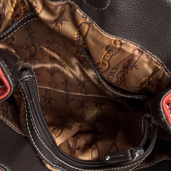 Tignanello Pebbled Leather Shoulder Bag - Picture 11 of 16